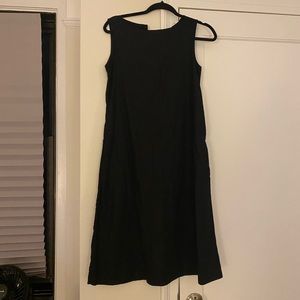 Uniqlo Linen Blend A Line Sleeveless Dress, Size XS